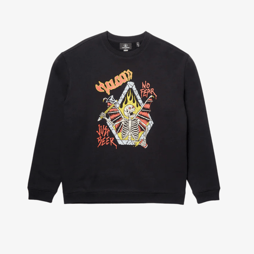 Felpa Volcom Noder CRW Black