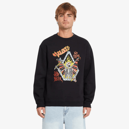 Felpa Volcom Noder CRW Black