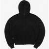 Felpa Wasted Paris Real Zip black