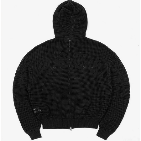 Felpa Wasted Paris Real Zip black
