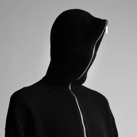 Felpa Wasted Paris Real Zip black
