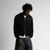 Felpa Wasted Paris Real Zip black