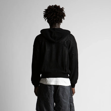 Felpa Wasted Paris Real Zip black