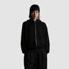 Felpa Wasted Paris Real Zip black