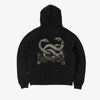 Felpa Wasted Paris Snakes Hood Black