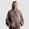 Felpa Wasted Paris Splinter zip Burgandy