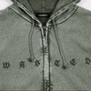 Felpa Wasted Paris Splinter zip Olive
