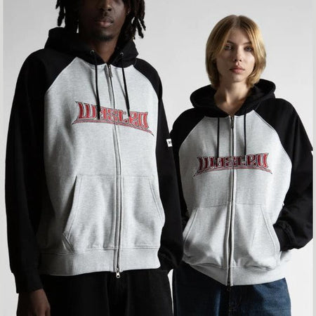 Felpa Wated Paris Pusher Boyz Zip Black