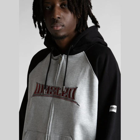 Felpa Wated Paris Pusher Boyz Zip Black