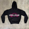Felpa boxy fit con cappuccio 100% cotone Boxy Fit Lightning Horda Brand Streetwear