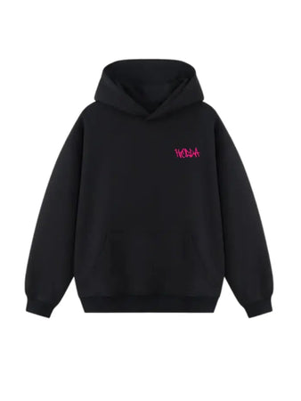 Felpa garzata con cappuccio 100% Cotone Boxy Fit Y2K Green Horda Brand Streetwear