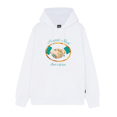 Felpa hood Propagnada Corrupt white