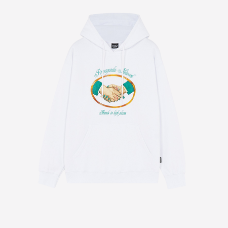 Felpa hood Propagnada Corrupt white