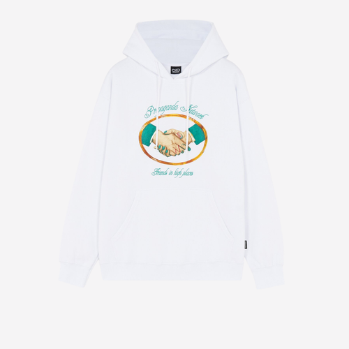 Felpa hood Propagnada Corrupt white