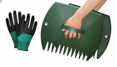 Fenner OpenAir Set 2pz Palette Raccogli Foglie + Guanti Nitrile