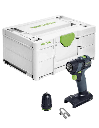 Festool trapano avvitatore txs 18-basic (solo corpo + sys3 m 187) 4014549413616