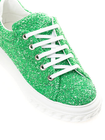 Casadei Sneaker Verdi Off Road Disk da donna