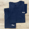 Fila Pigiama Corto da Donna  in cotone Jersey a Maniche Corte FPS4176 S24