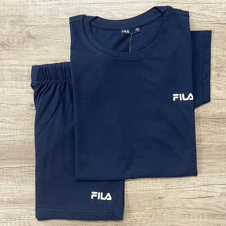 Fila Pigiama Corto da Donna  in cotone Jersey a Maniche Corte FPS4176 S24