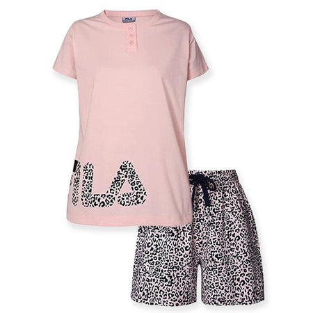 Fila Pigiama Estivo Corto Maniche Corte da Donna FPS4052 S32 - Passarelli Biancheria