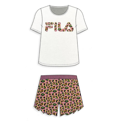 Fila Pigiama Estivo Corto Maniche Corte da Donna FPS4083 S37 - Passarelli Biancheria