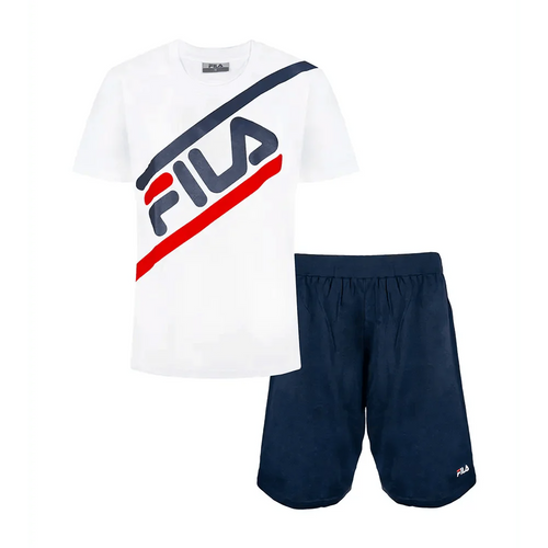 Fila Pigiama Estivo Corto da Uomo FPS1094 S37 - Passarelli Biancheria