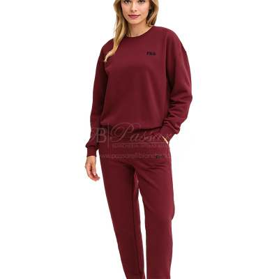 Fila Tuta Home Pigiama Invernale da Donna Felpa FPW4181 2510S40