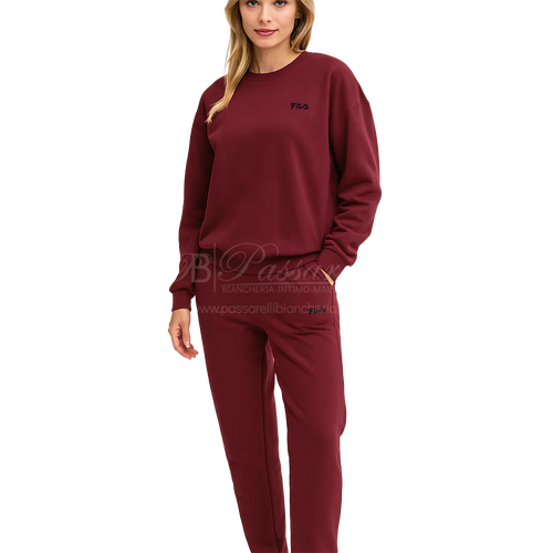 Fila Tuta Home Pigiama Invernale da Donna Felpa FPW4181 2510S40