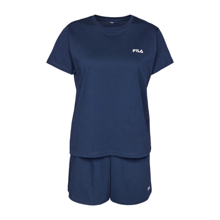 Fila Pigiama Corto da Donna  in cotone Jersey a Maniche Corte FPS4176 S24