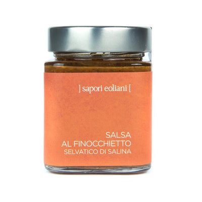 Sapori Eoliani - Salsa al finocchietto selvatico di salina in olio extravergine di oliva 300 gr