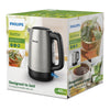 Philips Daily Collection Bollitore in metallo da 1,7 l con spia e coperchio a molla