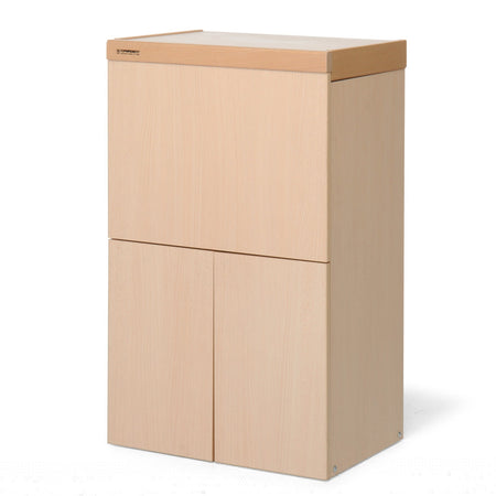 Foppapedretti lo stiro mobile con asse da stiro a scomparsa, legno, colore naturale