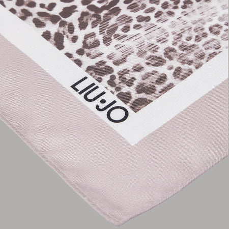 Foulard Liu Jo Donna 70x70 Stampa Fiore con Box Elegante
