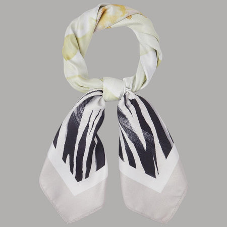 Foulard Liu Jo Donna 70x70 Stampa Fiore con Box Elegante