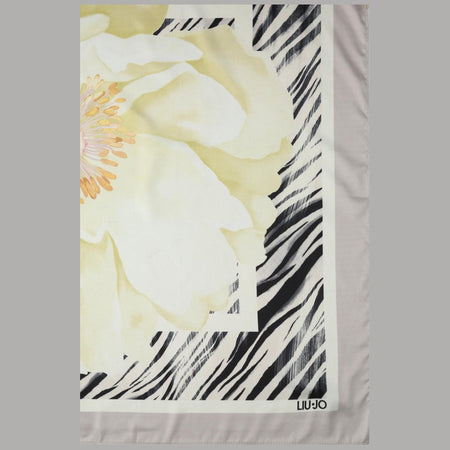 Foulard Liu Jo Donna 70x70 Stampa Fiore con Box Elegante