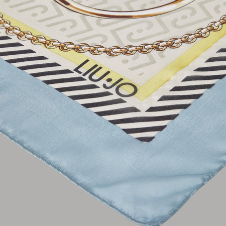 Foulard Liu Jo Stampa Nastri 120x120 in Busta Regalo