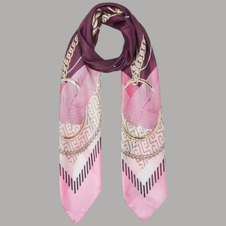 Foulard Liu Jo Stampa Nastri 120x120 in Busta Regalo