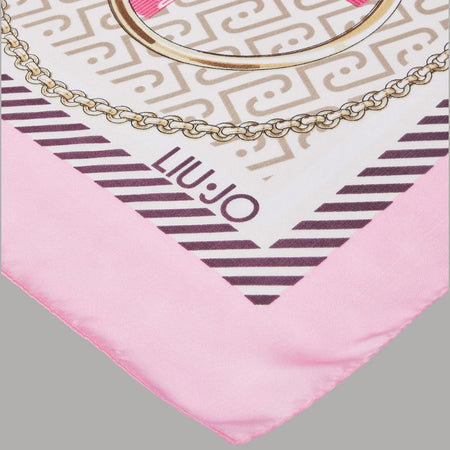 Foulard Liu Jo Stampa Nastri 120x120 in Busta Regalo