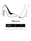 Bottega Veneta Pumps Stretch in Rete Arancione da donna