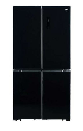 Frigo grf ca91832bg vetro nero 4 porte americano classe classe energetica e inverter total no-frost 564 litri