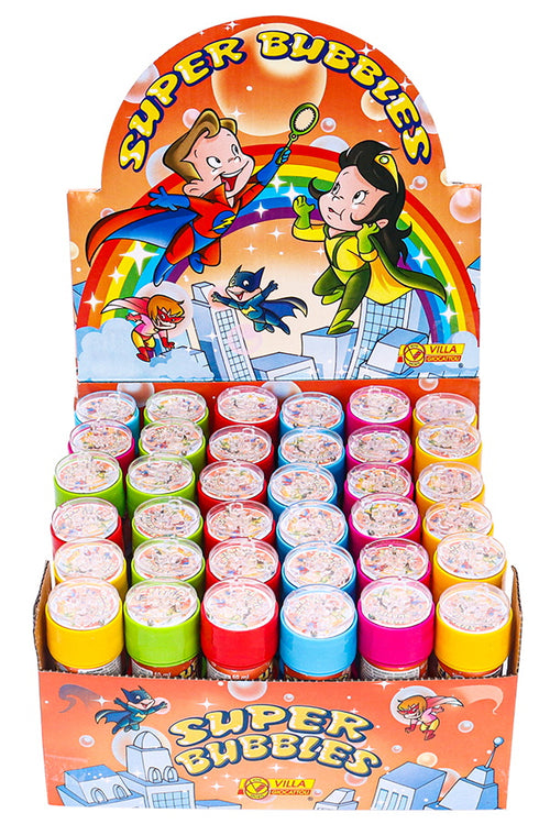 Bolle di Sapone 'Super Bubbles' da 36 pezzi