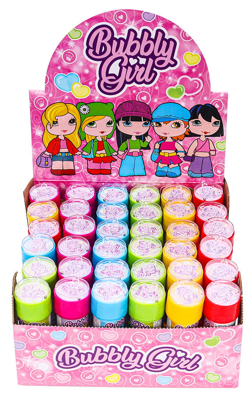 Bolle di Sapone 60ml 'Bubbly Girl' 36 pezzi
