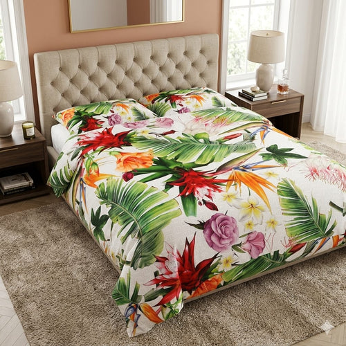 Trapunta Matrimoniale Philipp Plein Jungle in Raso di Cotone 270x260 cm