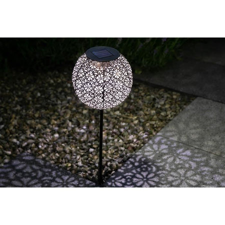 GALIX Decorazione in metallo a energia solare - Design retrò