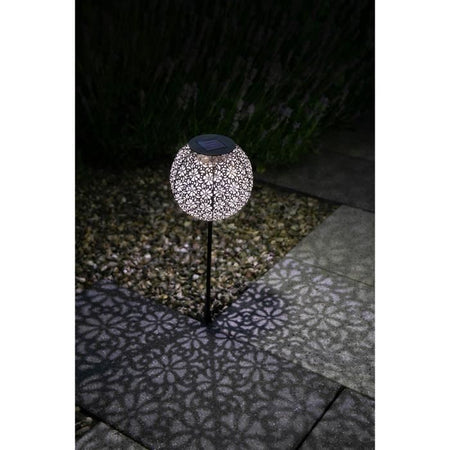 GALIX Decorazione in metallo a energia solare - Design retrò