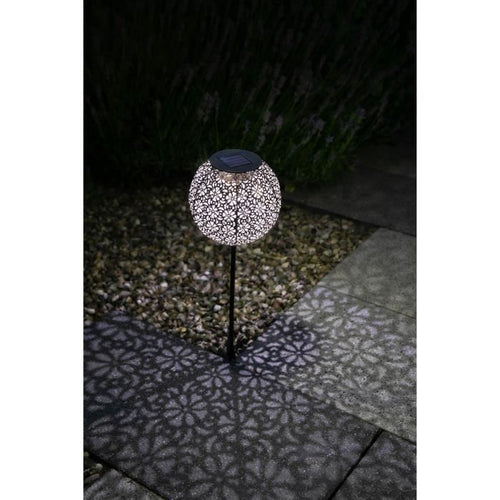 GALIX Decorazione in metallo a energia solare - Design retrò