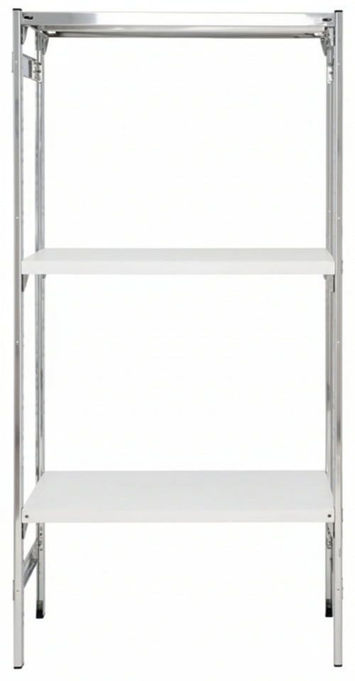 SCAFFALATURA in acciaio inox a ganci cm. 60x30x150h