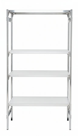 SCAFFALATURA in acciaio inox per appoggio alimenti cm. 70x40x150h