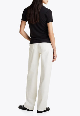 Tommy Hilfiger POLO SLIM GB SLEEK LYOCEL POLO SS da donna