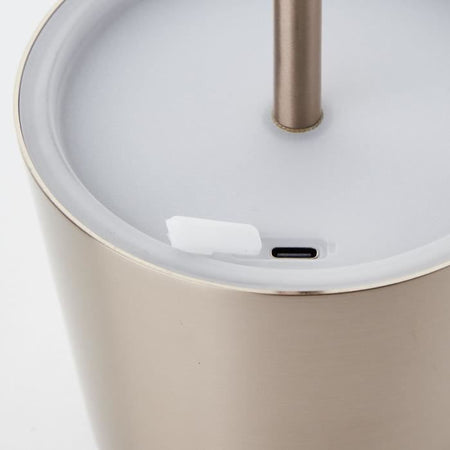 Lampada da tavolo da esterno - BRILLIANT - XAANA - Ricaricabile - Oro - LED - 2W - 160lm - CCT - DIM - USB - IP44